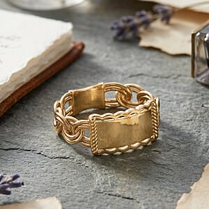 Fancy Ring in 10K Yellow Gold (Size 9.0) 2.27 Grams