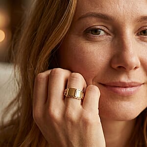 Fancy Ring in 10K Yellow Gold (Size 9.0) 2.27 Grams