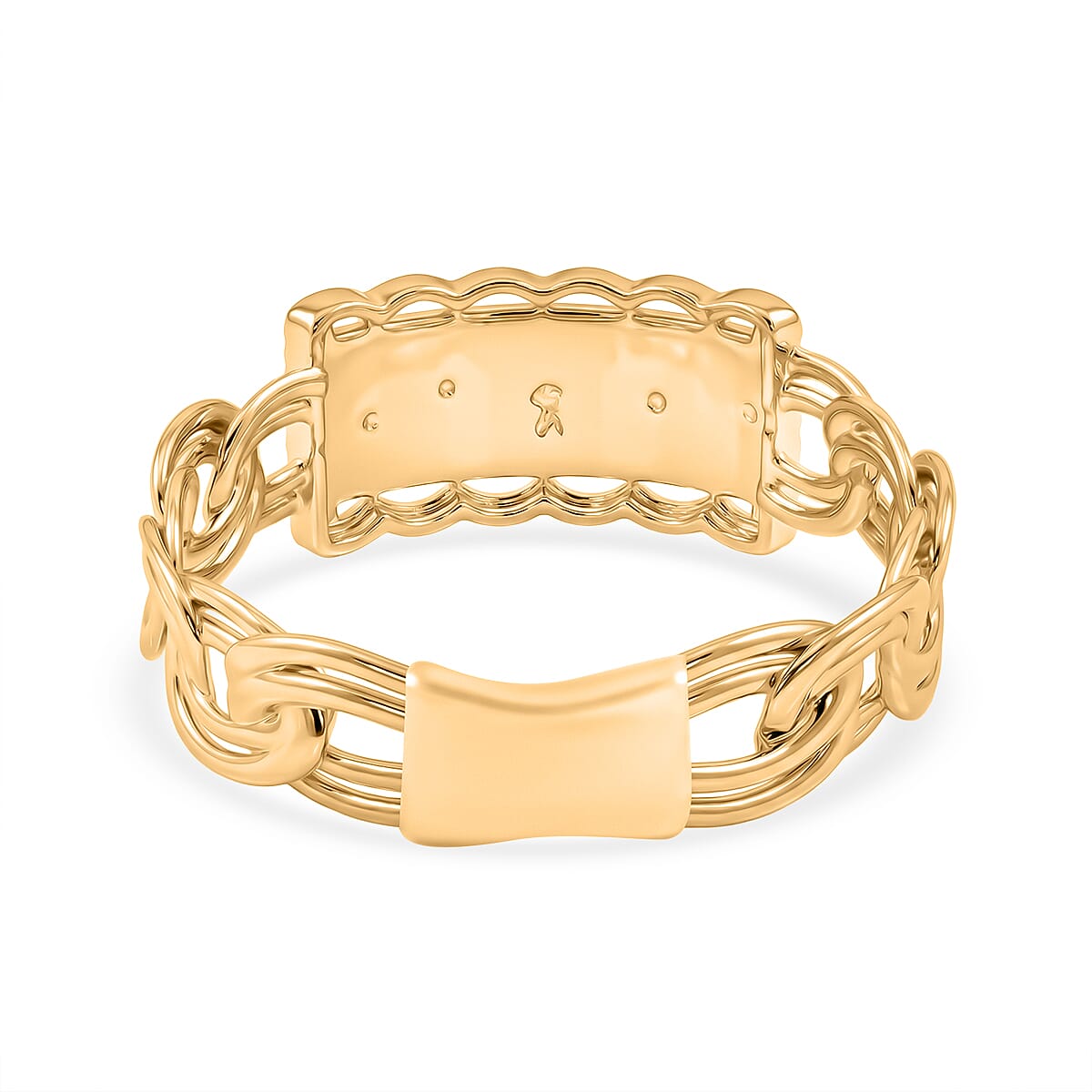 Fancy Ring in 10K Yellow Gold (Size 9.0) 2.27 Grams