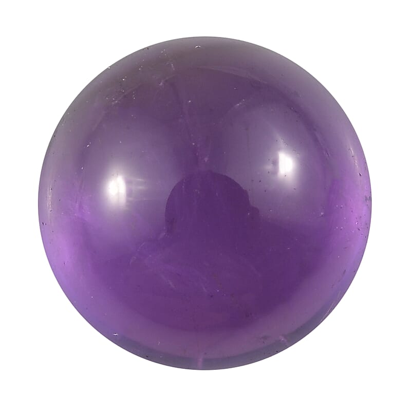 1.68 ctw Round Cut African Amethyst Loose Gemstone (8 mm)