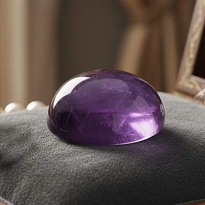 1.68 ctw Round Cut African Amethyst Loose Gemstone (8 mm)