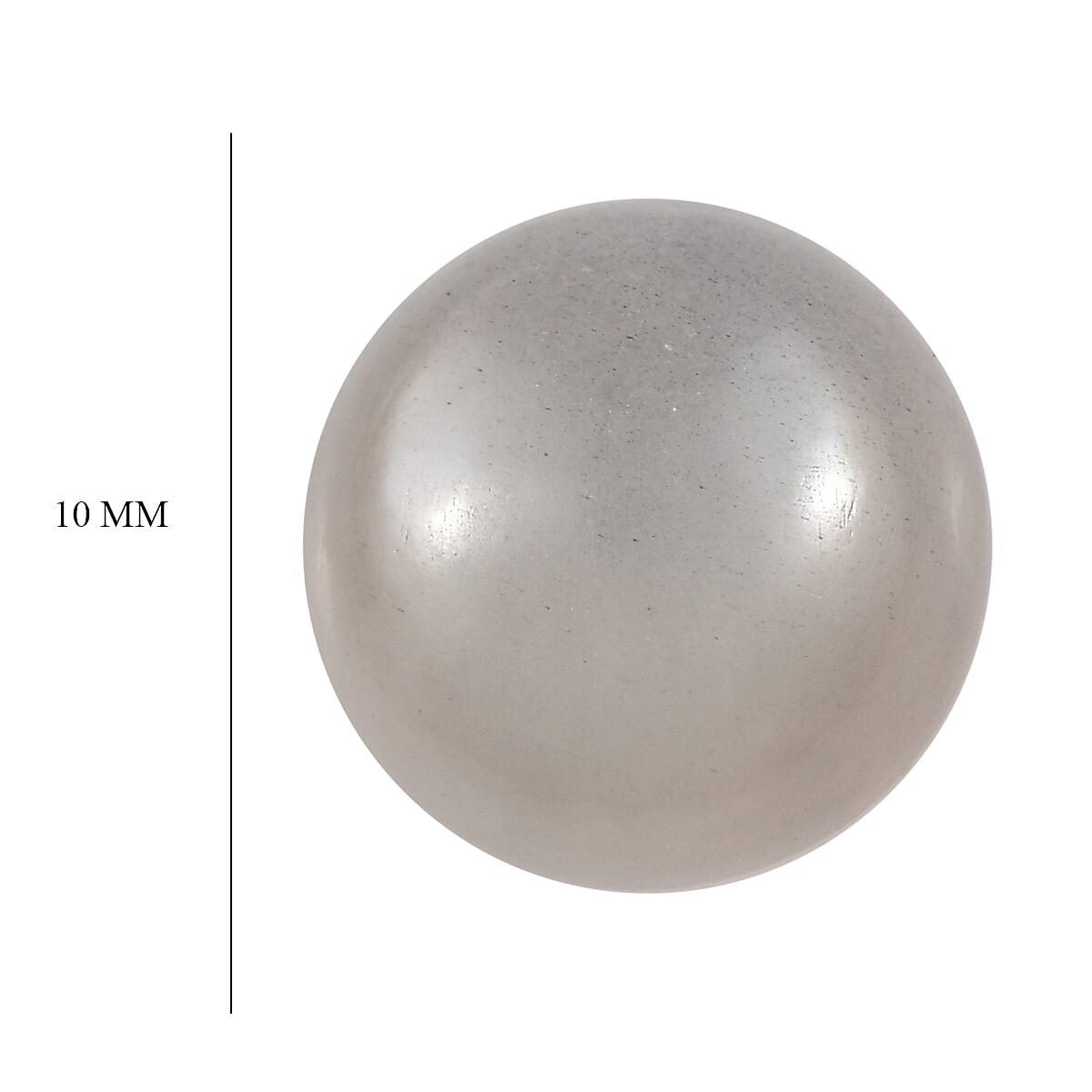 3.00 ctw Round Cut Sri Lankan Titanium Moonstone Loose Gemstone (10 mm) image number 3