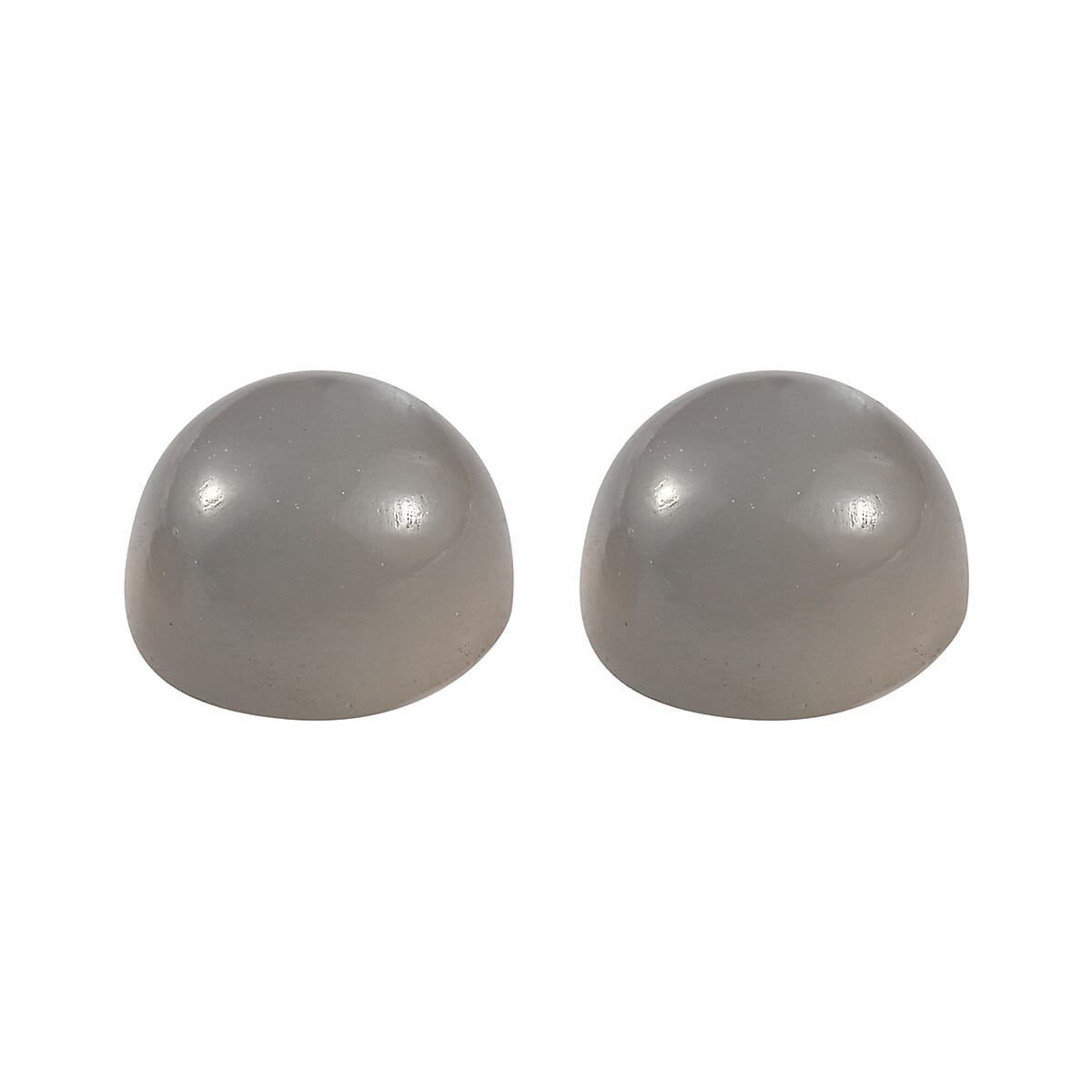 1.91 ctw Round Cut Sri Lankan Titanium Moonstone Loose Gemstone (Set Of 2) (6 mm)