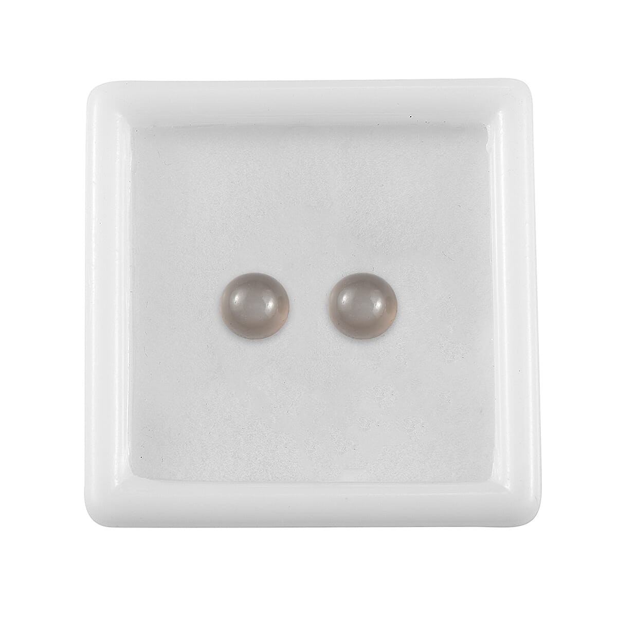 1.91 ctw Round Cut Sri Lankan Titanium Moonstone Loose Gemstone (Set Of 2) (6 mm)