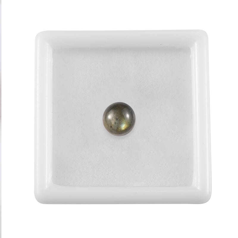 2.18 ctw Round Cut Malagasy Labradorite Loose Gemstone (8 mm)