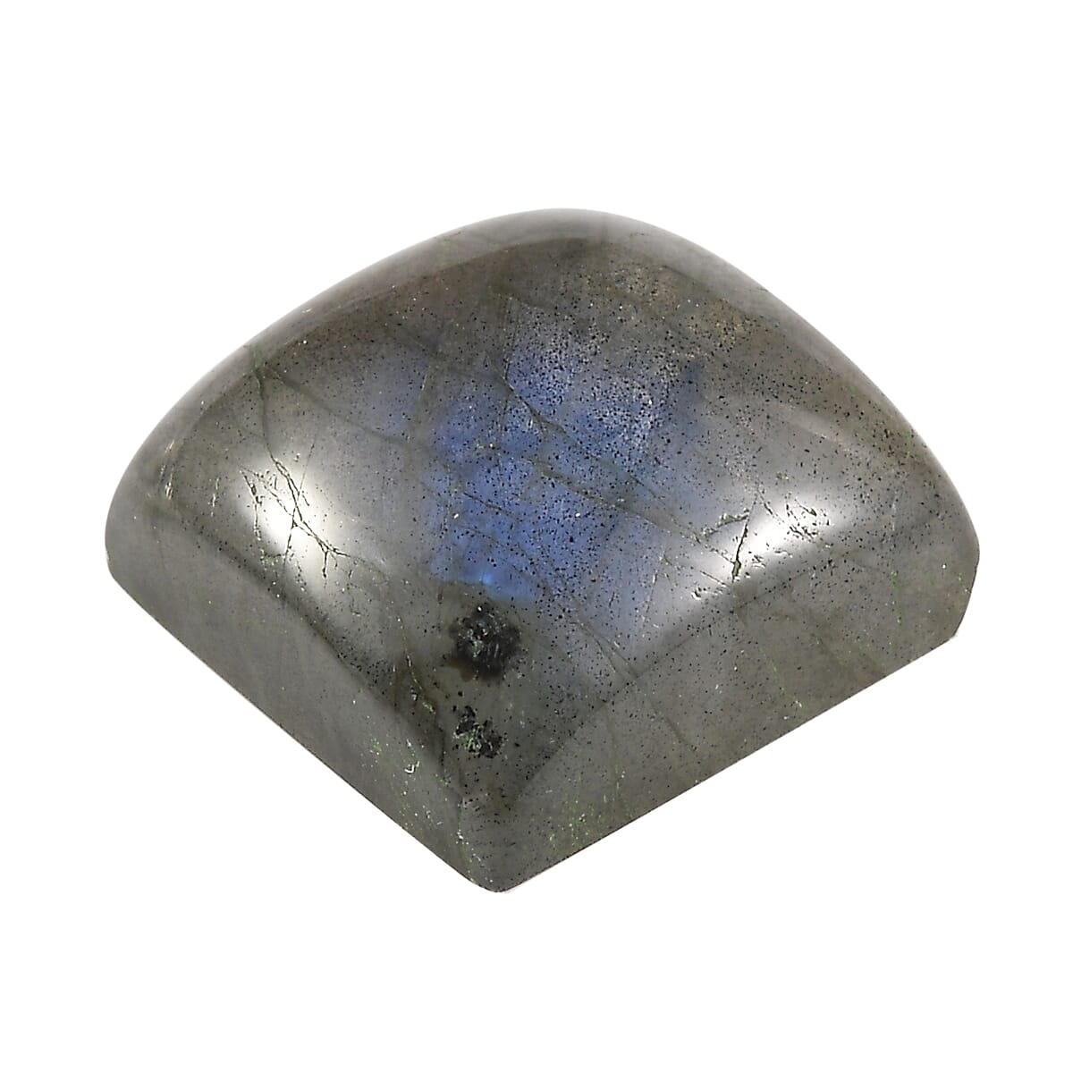 4.56 ctw Square Cut Malagasy Labradorite Loose Gemstone – AAA Grade (10 mm)