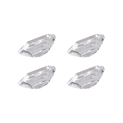 1.78 ctw Octagon Cut Brazilian Petalite Loose Gemstone (Set Of 4) (6x4 mm)
