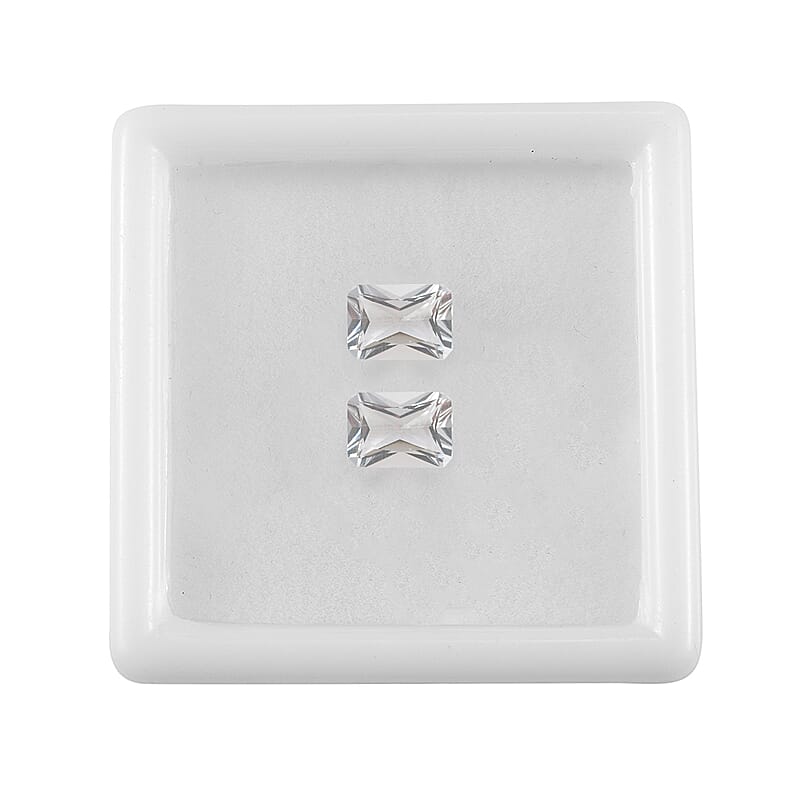 1.47 ctw Octagon Cut Brazilian Petalite Loose Gemstone (Set Of 2) (7x5 mm)