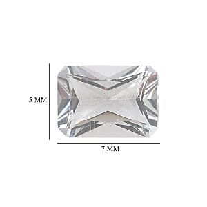 1.47 ctw Octagon Cut Brazilian Petalite Loose Gemstone (Set Of 2) (7x5 mm)