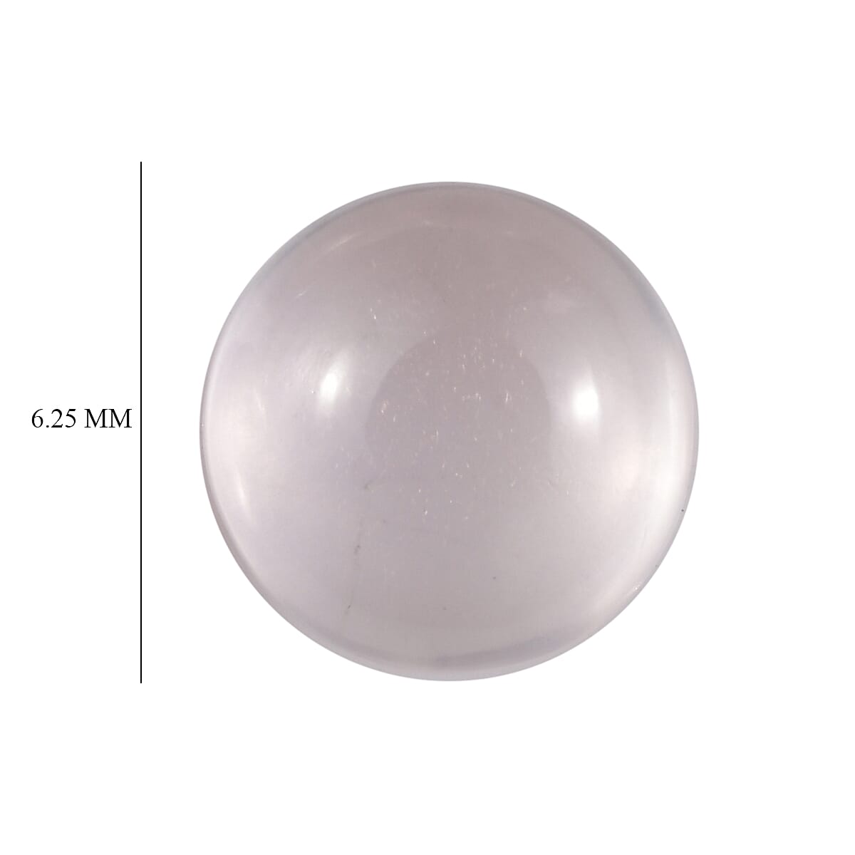 3.59 ctw Round Cut Rose Quartz Loose Gemstone (Set Of 4) (6.25 mm) image number 3