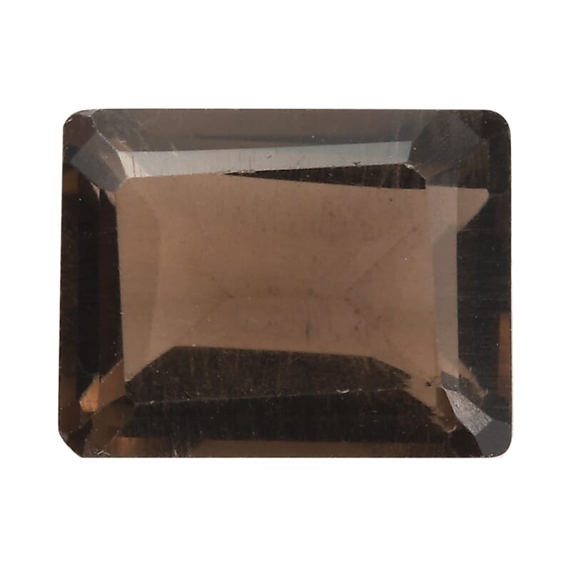 1.90 ctw Octagon Cut Smoky Quartz Loose Gemstone (9x7 mm)
