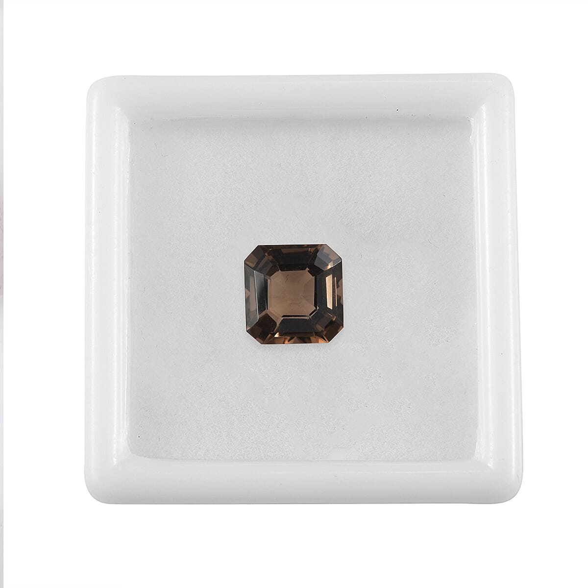 2.88 ctw Octagon Cut Smoky Quartz Loose Gemstone (9x9 mm) image number 2