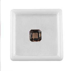 2.88 ctw Octagon Cut Smoky Quartz Loose Gemstone (9x9 mm)