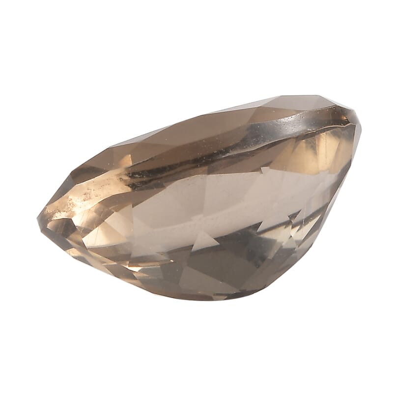 2.90 ctw Oval Cut Smoky Quartz Loose Gemstone (12x8 mm)