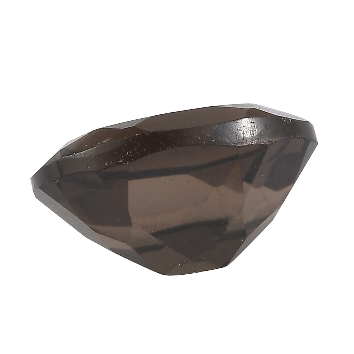 0.90 ctw Oval Cut Smoky Quartz Loose Gemstone (8x6 mm) image number 1