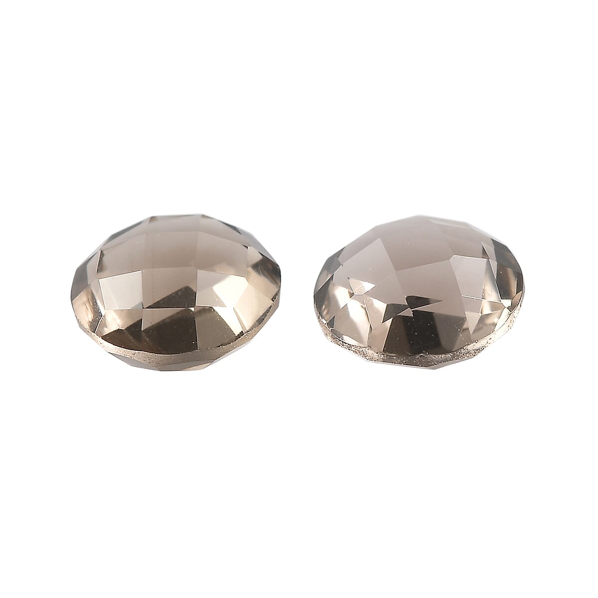 0.99 ctw Round Cut Smoky Quartz Loose Gemstone