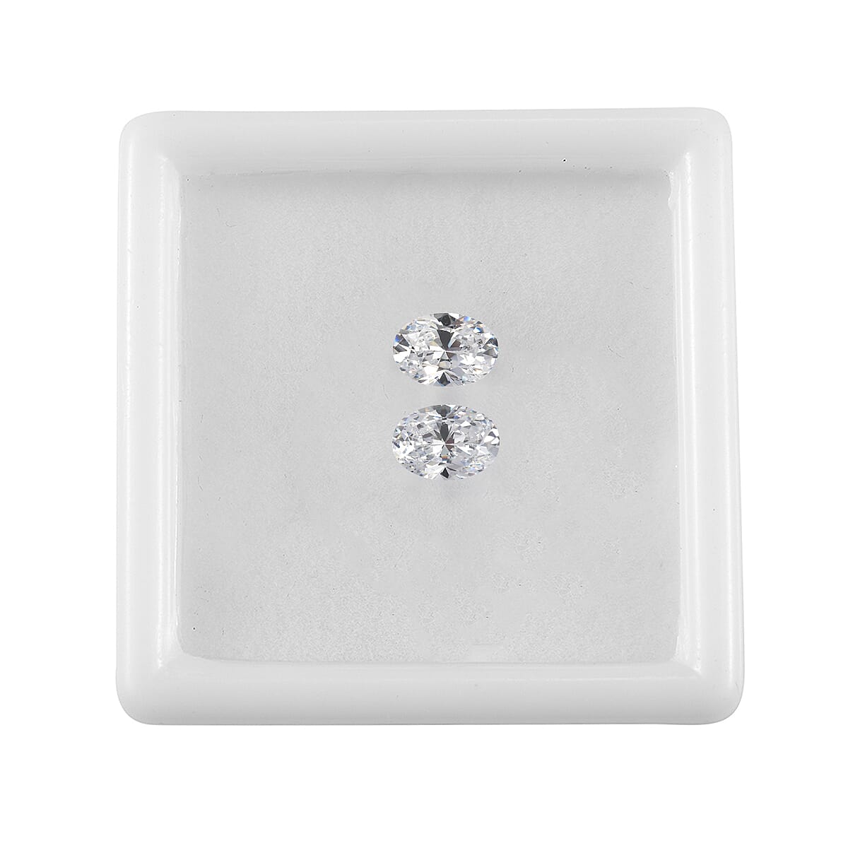 2.30 ctw Oval Cut Swarovski Zirconia Loose Stone (Set Of 2) (7x5 mm)