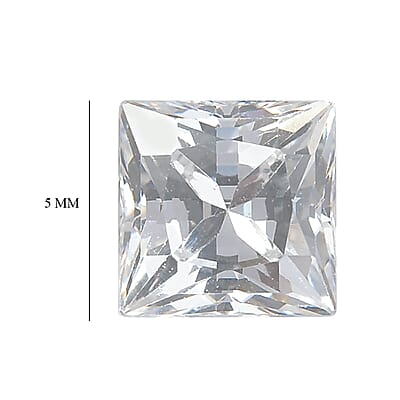1.29 ctw Square Cut Swarovski Zirconia Loose Stone (5 mm)