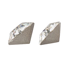 1.37 ctw Round Cut White Swarovski Crystal Loose Stone (Set Of 2) (6 mm)
