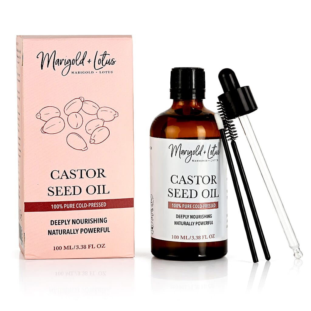 Marigold & Lotus Castor Seed Oil 3.38oz