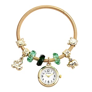 Strada SL68 Quartz Movement Bracelet Watch in Goldtone