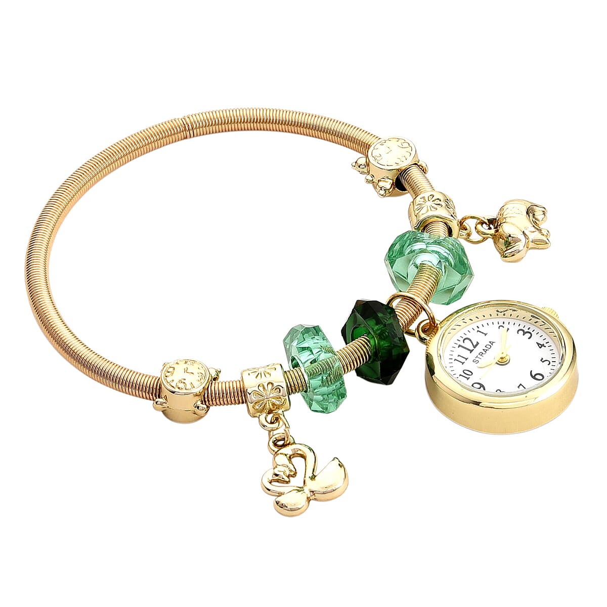 Strada SL68 Quartz Movement Bracelet Watch in Goldtone image number 2