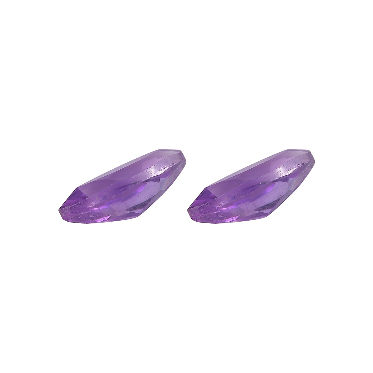 0.88 ctw Marquise Cut African Amethyst Loose Gemstone (Set Of 2) (8x4 mm) image number 1