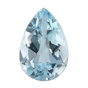 2.93 ctw Pear Cut Blue Topaz Loose Gemstone (12x8 mm)