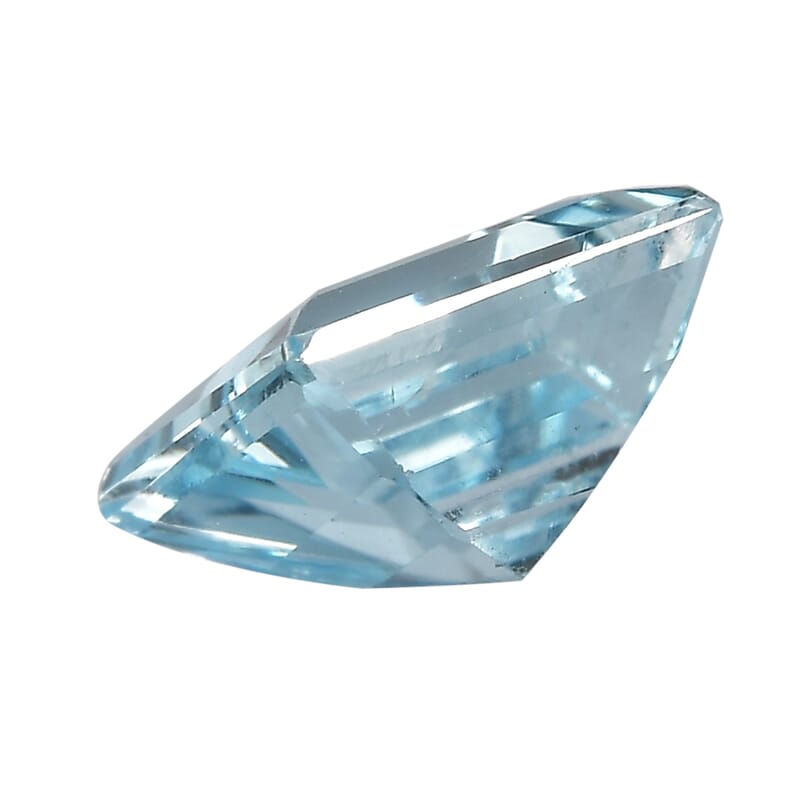 1.09 ctw Square Cut Blue Topaz Loose Gemstone (6 mm)