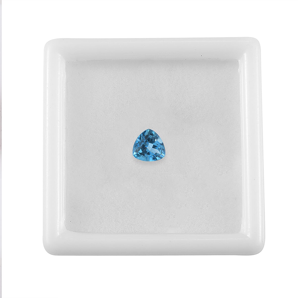 1.20 ctw Trillion Cut Blue Topaz Loose Gemstone (7 mm) image number 2