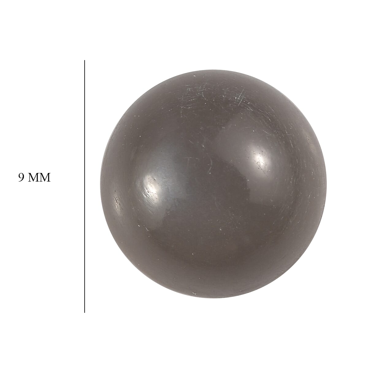 2.52 ctw Round Cut Sri Lankan Titanium Moonstone Loose Gemstone (9 mm)