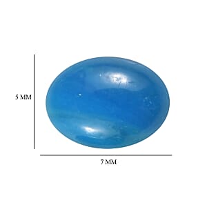 1.23 ctw Oval Cut Peruvian Opalina Loose Gemstone &ndash; AA Grade (Set Of 2) (7x5 mm)