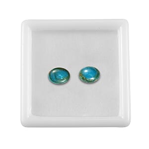 1.95 ctw Oval Cut Peruvian Opalina Loose Gemstone (Set Of 2) (8x6 mm)