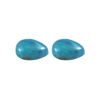 0.98 ctw Pear Cut Peruvian Opalina Loose Gemstone – AA Grade (Set Of 2) (7x5 mm)