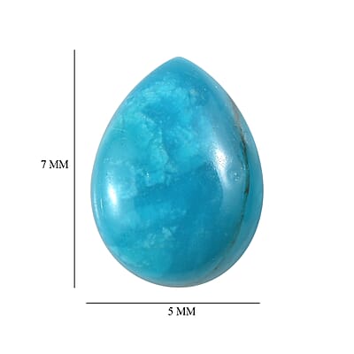 0.98 ctw Pear Cut Peruvian Opalina Loose Gemstone – AA Grade (Set Of 2) (7x5 mm)