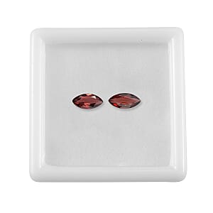 1.22 ctw Marquise Cut Mozambique Garnet Loose Gemstone (Set Of 2) (8x4 mm)