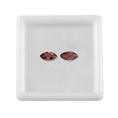 1.22 ctw Marquise Cut Mozambique Garnet Loose Gemstone (Set Of 2) (8x4 mm)