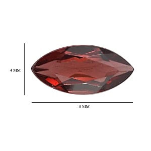 1.22 ctw Marquise Cut Mozambique Garnet Loose Gemstone (Set Of 2) (8x4 mm)