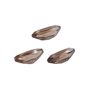 2.68 ctw Marquise Cut Smoky Quartz Loose Gemstone (Set Of 3) (10x5 mm)