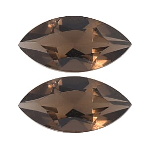 3.00 ctw Marquise Cut Smoky Quartz Loose Gemstone (Set Of 2) (12x6 mm)