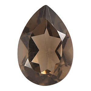 1.47 ctw Pear Cut Smoky Quartz Loose Gemstone (10x7 mm)