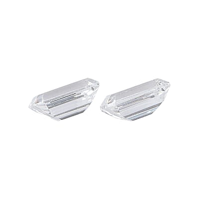 2.06 ctw Octagon Cut Swarovski Zirconia Loose Stone (Set Of 2) (6x4 mm)