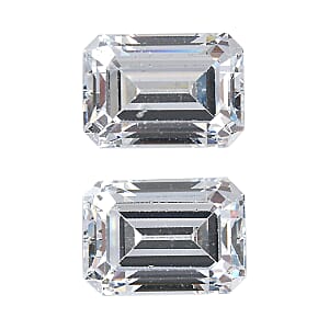 3.54 ctw Octagon Cut Swarovski Zirconia Loose Stone (Set Of 2) (7x5 mm)