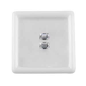 3.54 ctw Octagon Cut Swarovski Zirconia Loose Stone (Set Of 2) (7x5 mm)