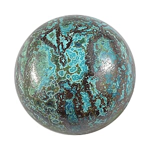 6.95 ctw Round Cut Table Mountain Shadowkite Loose Gemstone (12 mm)