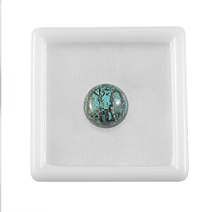 6.95 ctw Round Cut Table Mountain Shadowkite Loose Gemstone (12 mm)