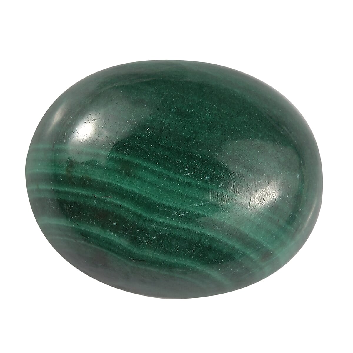 2.80 ctw Oval Cut African Malachite Loose Gemstone (10x8 mm)