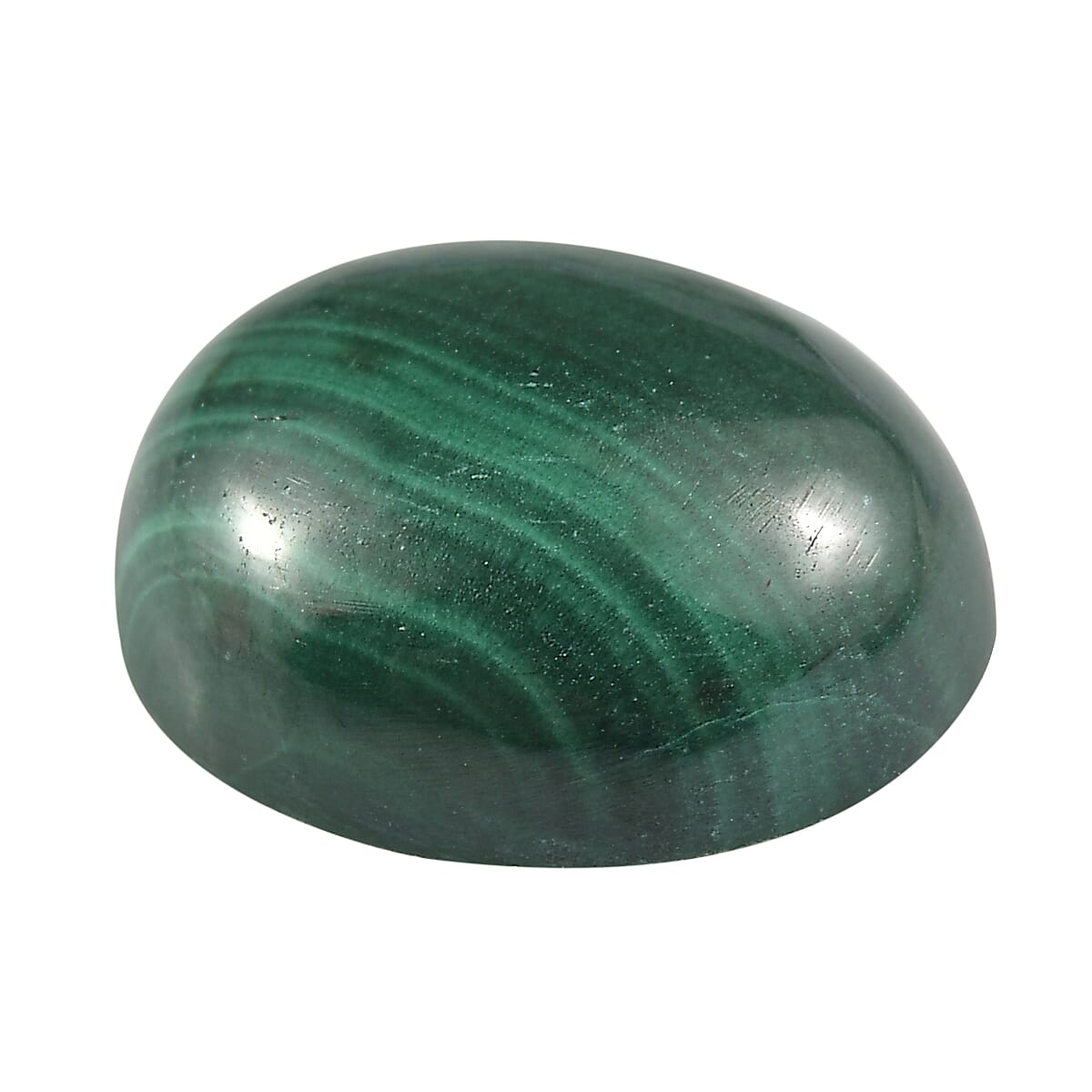 2.80 ctw Oval Cut African Malachite Loose Gemstone (10x8 mm)