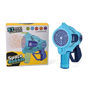Blue Bubble Blaster Toy (Includes 150ml Bubble Refills)