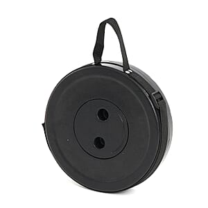 Livmore Black Folding and Retractable Stool